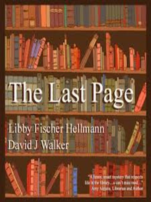 Title details for The Last Page by Libby Fischer Hellmann - Wait list